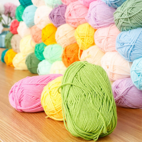 No.4 Handcraft Yarn – 4-Strand 50g Crochet Yarn (99 Colors)